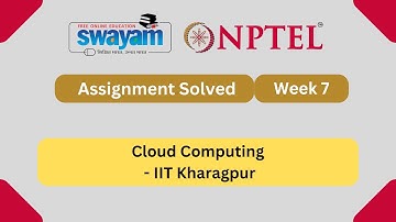 Cloud Computing Week 7 || NPTEL ANSWERS 2025 || MYSWAYAM || #nptel #nptel2025 #myswayam