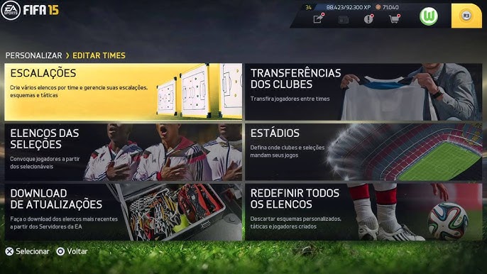 Jogo de videogame, Fifa 2015, não terá times brasileiros