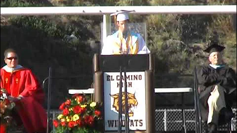 Hilarious Valedictorian Speech - Class of 2014 (El Camino High School)