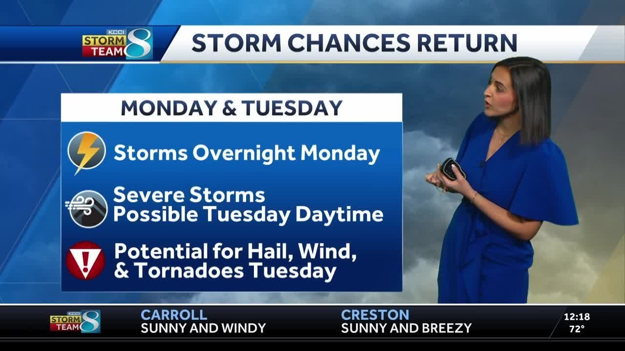 Severe thunderstorms expected this week - YouTube