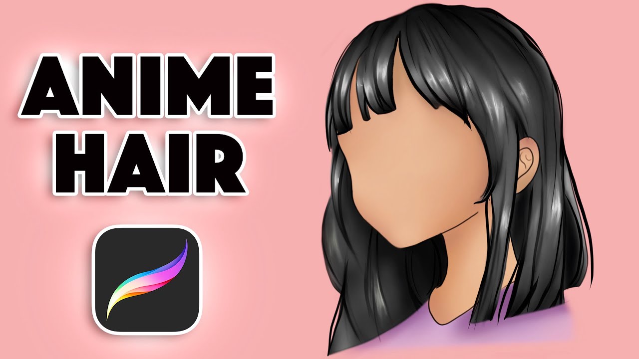 How to draw and color anime hair, Art Rocket