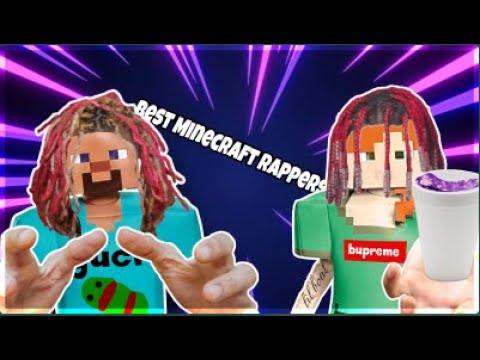 The best minecraft rappers... - YouTube