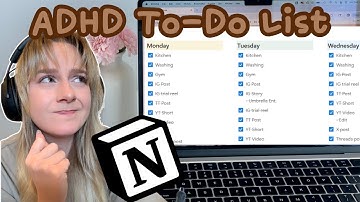 My Notion To-Do List for ADHD Productivity + Free Template