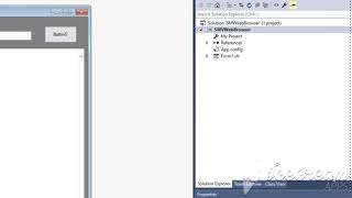 Visual Studio project Mini browser project work