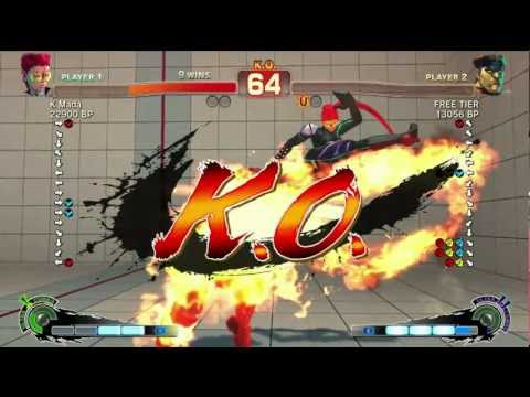 Wolfkrone [Viper] vs FREE1UP [Bison] 1/2 SSF4 Endl...