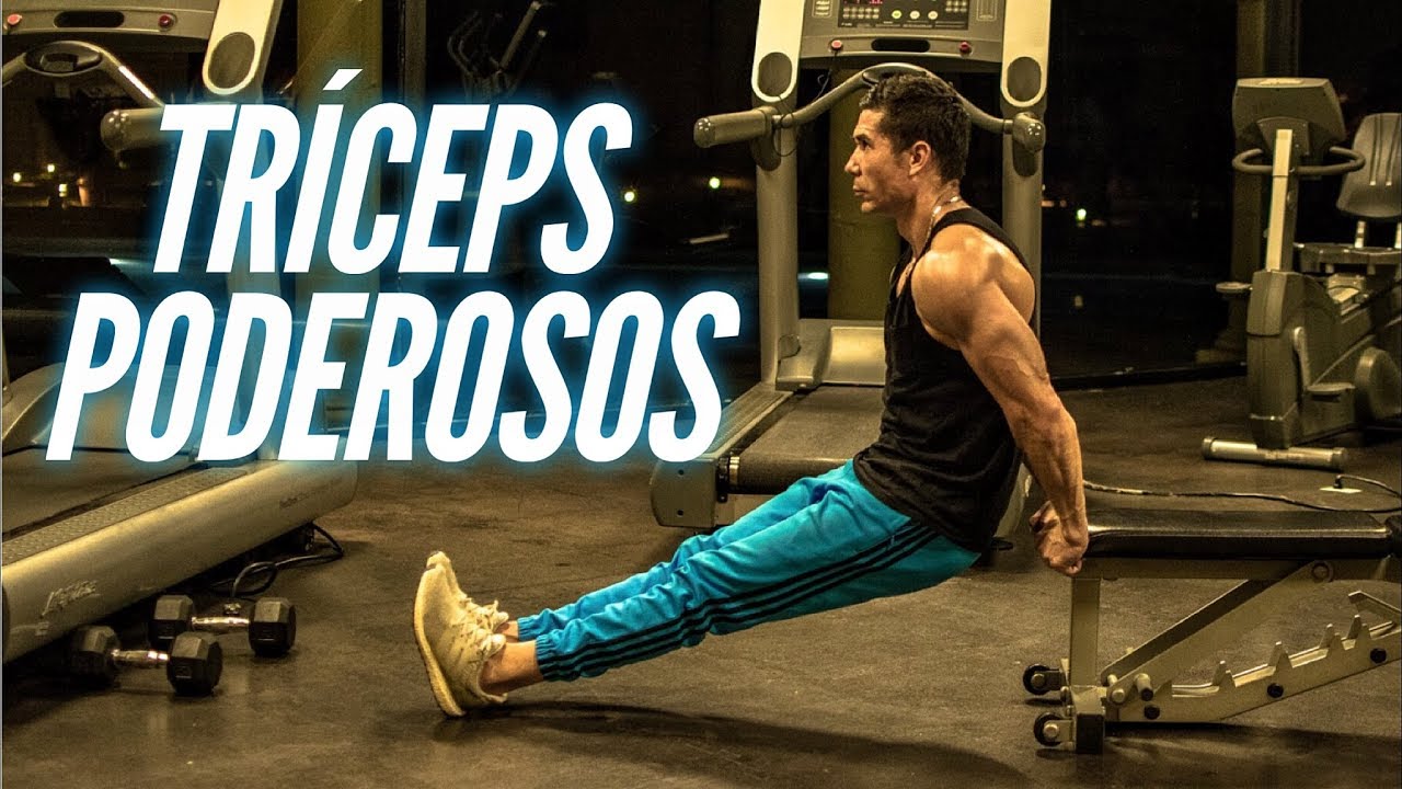 TRICEPS PODEROSOS DESDE CASA sin necesidad de mancuernas o barras - Hache Acvdo