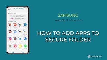 How to Add Apps to Secure Folder - Samsung [Android 11 - One UI 3]