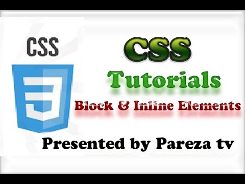 CSS Tutorial for Beginners-32-Block and Inline Elements -Urdu-Hindi