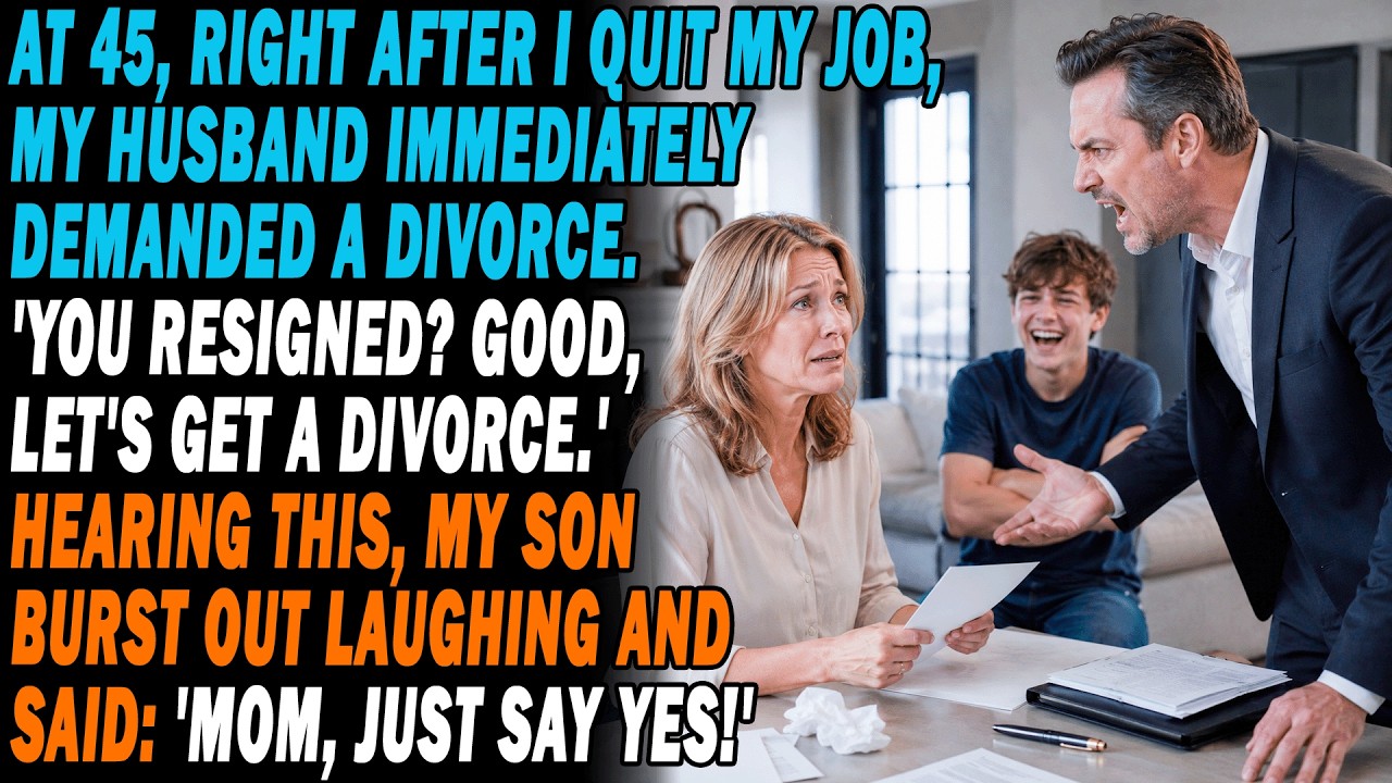At 45, I Quit My Job And My Husband Immediately Asked For A Divorce. My ...