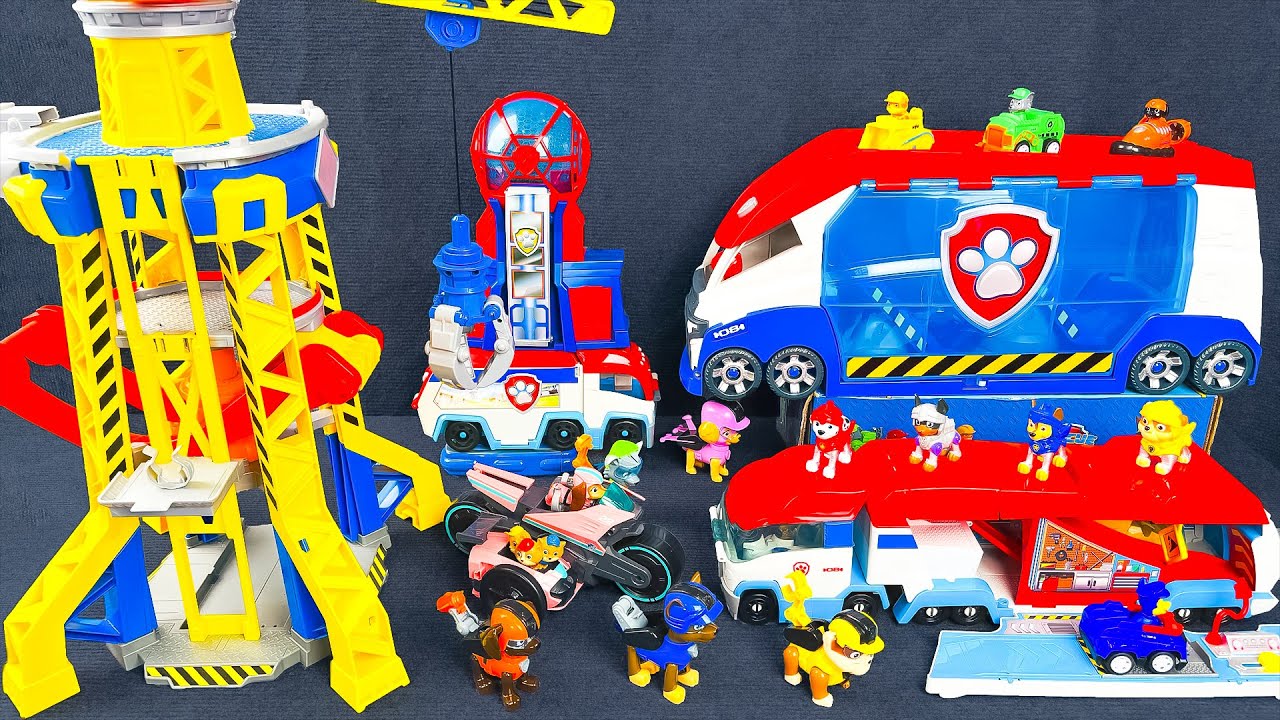 Paw Patrol Toys Unboxing Series | Patrol Air Rescue Pup Squad Airport | Review Toy