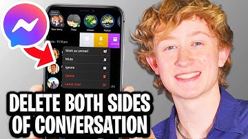 How To Delete Conversation On Messenger From Both Sides - Full Guide