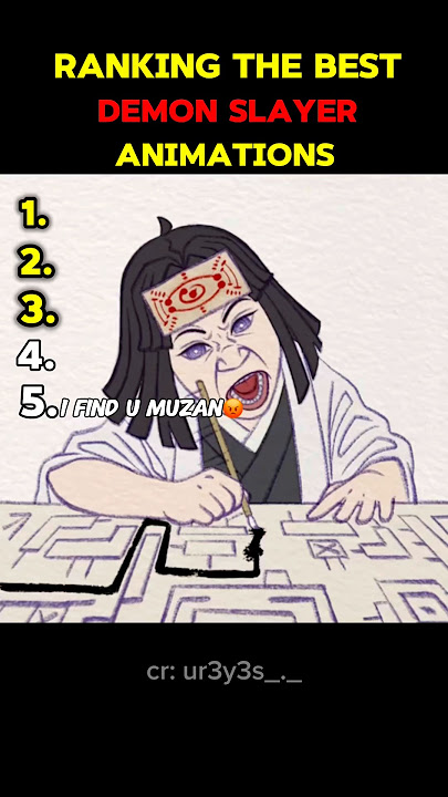 Ranking The Best Demon Slayer Animation #demonslayer #kimetsunoyaiba #anime #animation #akaza #edit