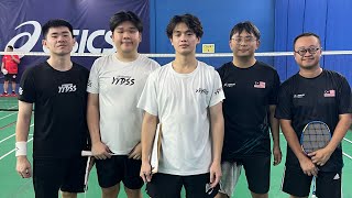 MD｜Team 9｜ENYI & KH VS Qi & Chin Ee