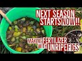 Next Season Starts NOW // Making FERTILIZER with UNRIPE figs!! // Quick Tour to END Season.