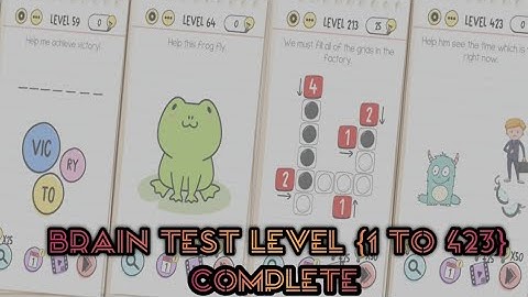 Brain test lavel 1 to 423 all complete so easily
