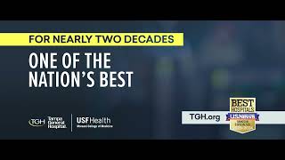 One of the Nation’s Best Hospitals and #1 in Tampa Bay, Again