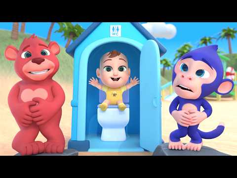 The Toilet Song | Funny Nursery Rhymes & Kids Songs
