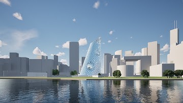 BRANE Architecture OVAL at Admiralty | Hong Kong | Twinmotion | animation