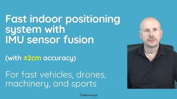 Fast indoor positioning system based on IMU sensor fusion