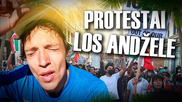 OLEG SURAJEV: PROTESTAI LOS ANDŽELE