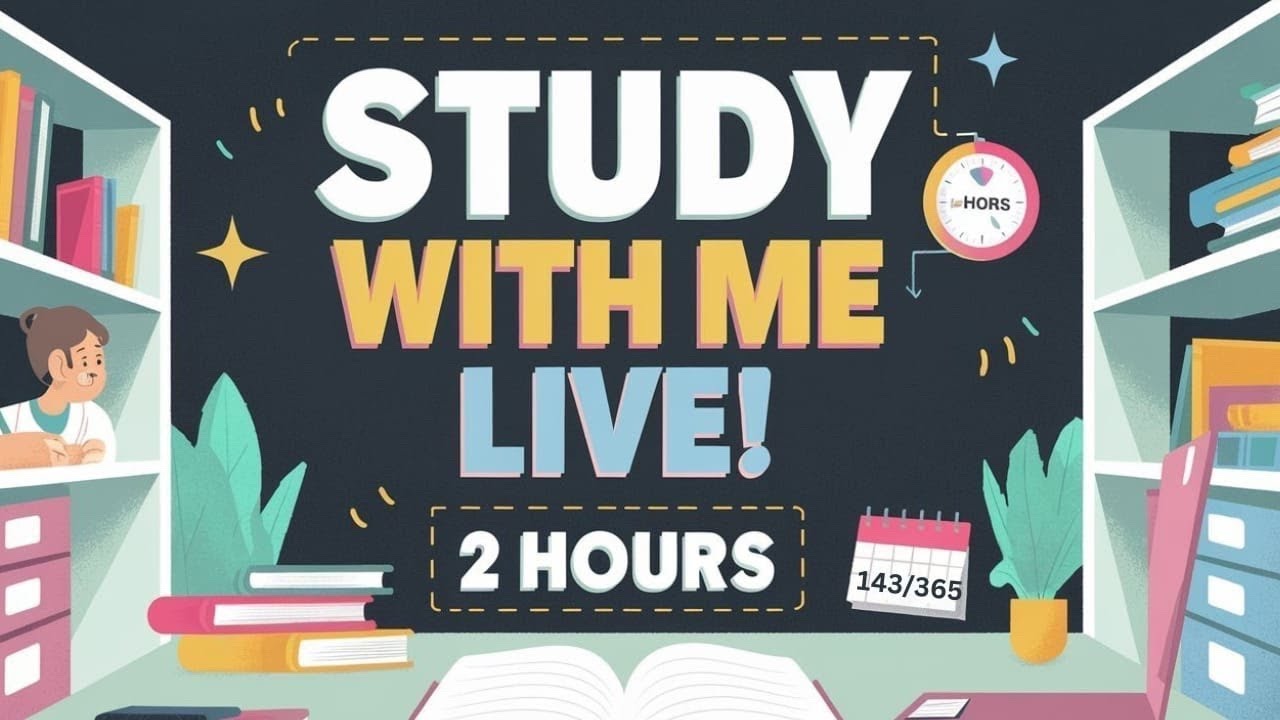 Study with me 2 hour day 143/365 📚 #study #upsc #youtube #shorts #live ...