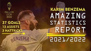 BALLON D'OR 2022 - KARIM BENZEMA - TOPSCORER & WIN LA LIGA - 2 HATTRICKS IN A ROW ON UCL