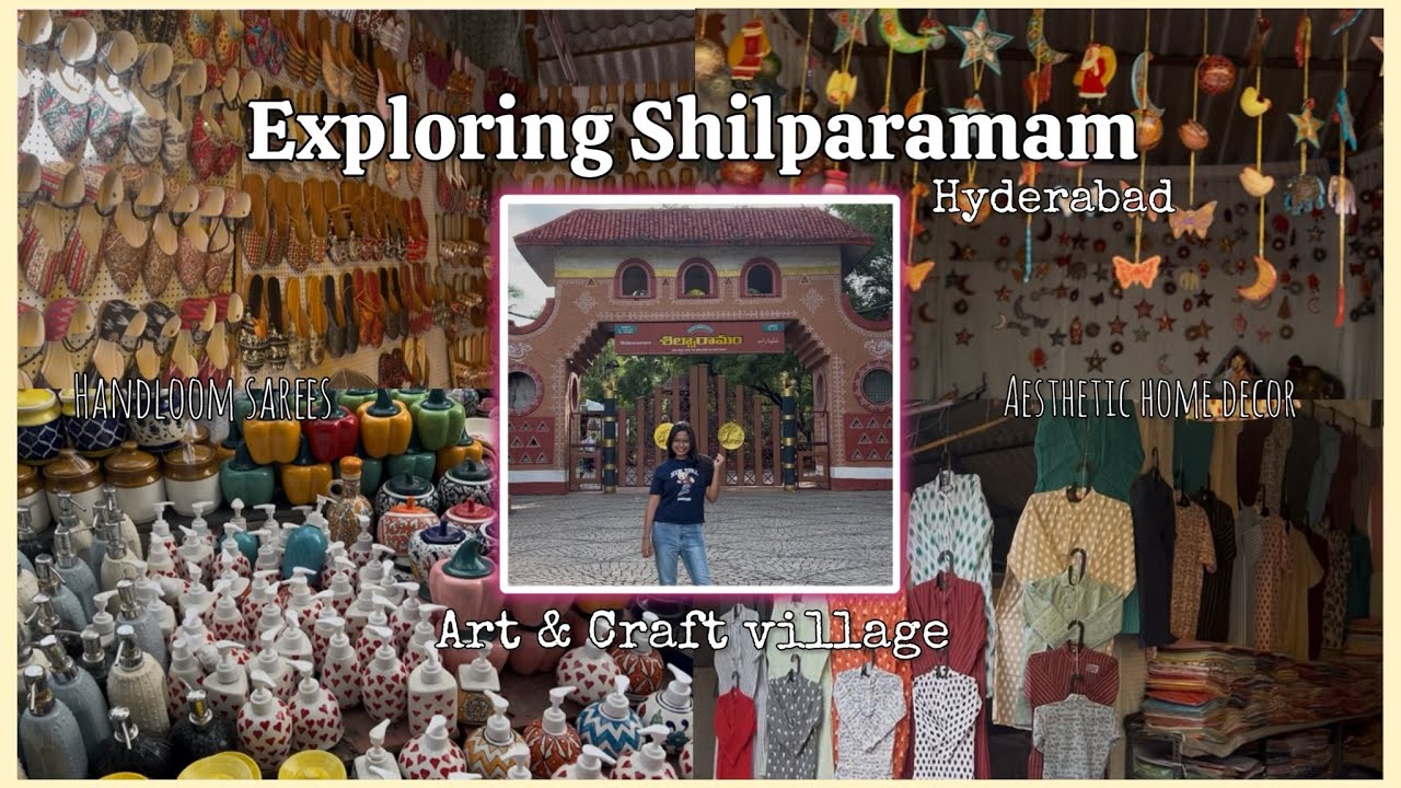 Shilparamam Shopping Hyderabad | Art n Craft Village | Exploring Shilparamam Market 