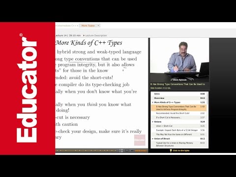 C++: More Types