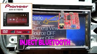 Download lagu CARA MURAH INJECT BLUETOOTH KE PIONEER AVH G115 DVD DENGAN SUARA GLERR