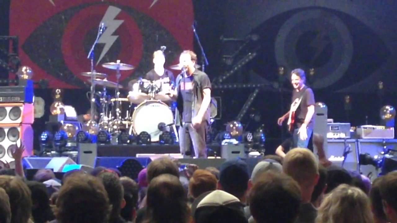 Pearl jam Tulsa OKC Thunder 2014 YouTube