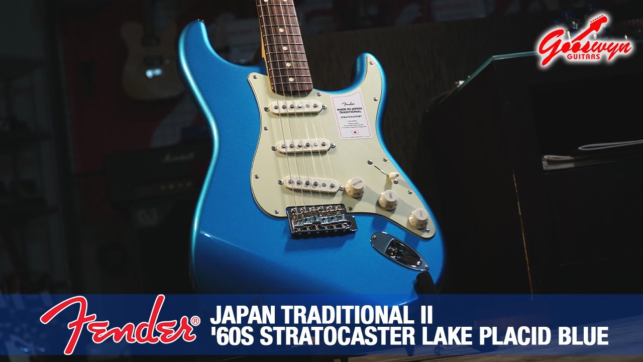 Fender Japan Traditional II '60S Stratocaster Lake Placid Blue Made in Japan