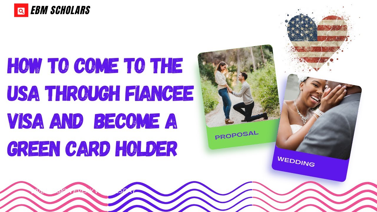 How to come to the USA through fiancee visa (K1) and a green