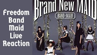 BAND-MAID FREEDOM Live Reaction