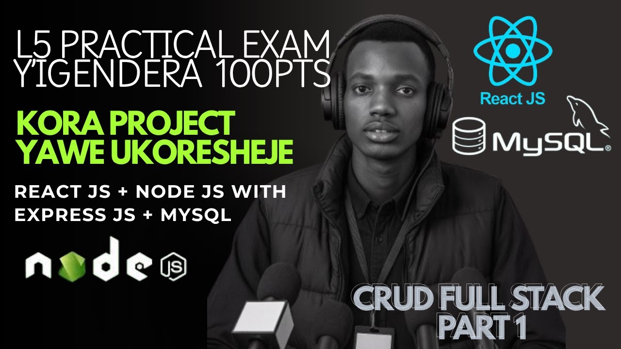 Part 1 Full-Stack CRUD React js + Node js with Express + Mysql in ...