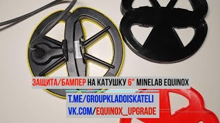 : /   6" Minelab Equinox