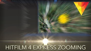 How to Zoom in Hitfilm 4 Express!
