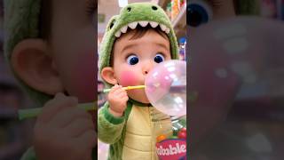 Baby Dino On A Candy Mission And Its Adorable