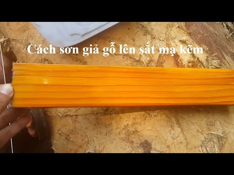 Video Hướng dẫn cách sơn giả gỗ chi tiết nhất - Metal like... - youtube