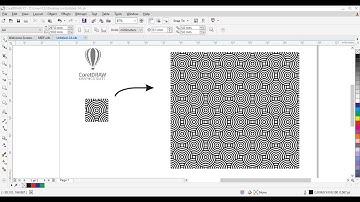 How to Create Seamless Background Patterns with CorelDraw x7| Background Kese Banaye Corel m | MDF