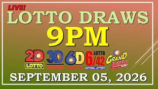 LOTTO RESULT 9PM DRAW ,  SEPTEMBER 05, 2026@LottoResultTV15K