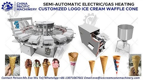 Custom Logo Electric Ice Cream Cone Maker|Carnival King Waffle Cone Maker|Rolled Sugar Cone Machine