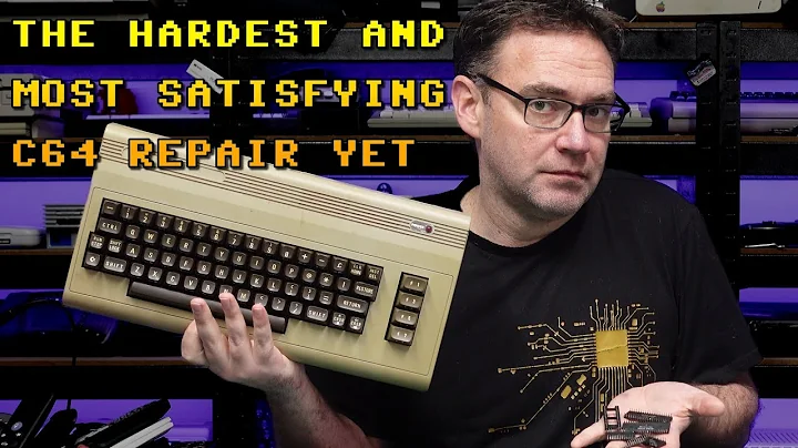 The hardest (yet most satisfying) C64 repair I've ever done