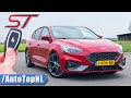 2021 Ford Focus ST *AUTOMATIC* REVIEW on AUTOBAHN [NO SPEED LIMIT] by AutoTopNL