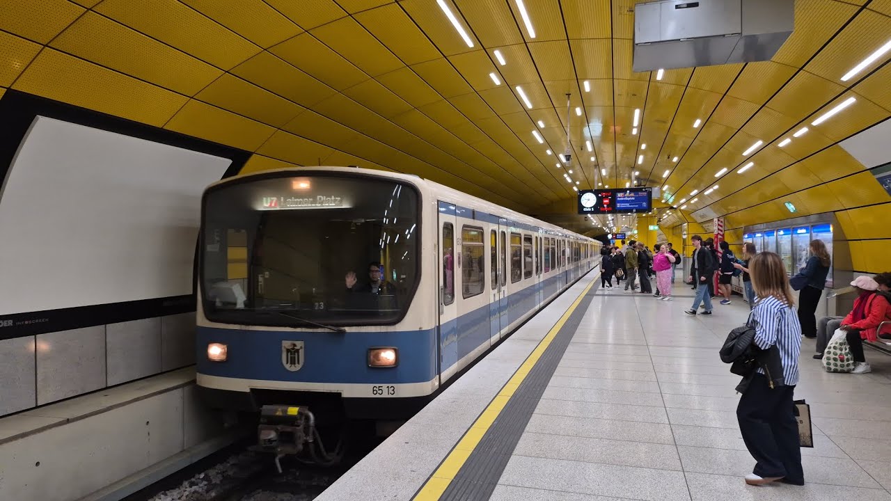 U-Bahn München | Aussetzermitfahrt auf der U7 von Sendlinger Tor bis Rotkreuzplatz im B-Wagen