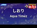 【カラオケ】しおり/Aqua Timez