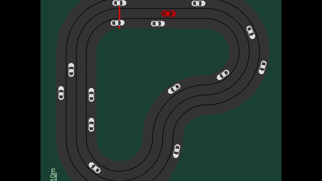 Track Driving with Epistemic Uncertainty