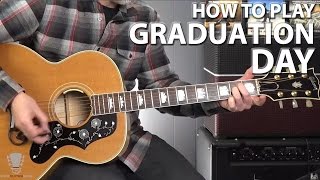 Video thumbnail of "How to Play Graduation Day by Chris Isaak - Guitar Lesson"