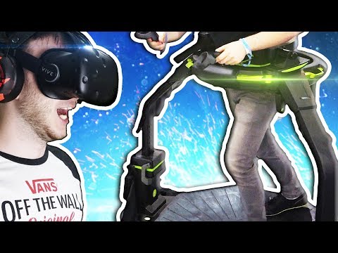 БЕГОВАЯ ДОРОЖКА ДЛЯ VR - ДОЛЖНА БЫТЬ У КАЖДОГО ГЕЙМЕРА! - Virtuix Omni