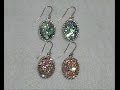 DIY~Stunningly Beautiful & Elegant Earrings For The Holidays! Easy & Inexpensive!