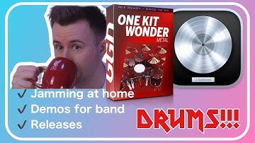 Basic Guide to Programming Drums in Logic Pro X (Stock Drums and GetGood Drums One Kit Wonder METAL)